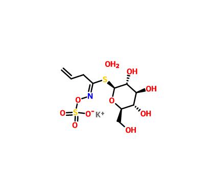 黑芥子硫苷酸鉀一水|64550-88-5