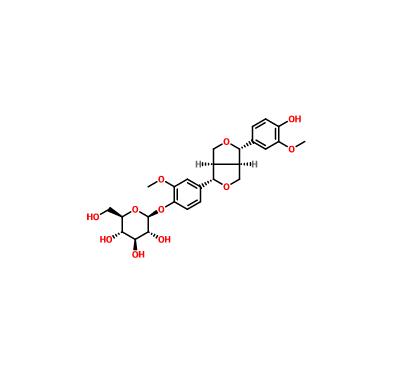 (+)-松脂素-β-D-吡喃葡萄糖苷|69251-96-3